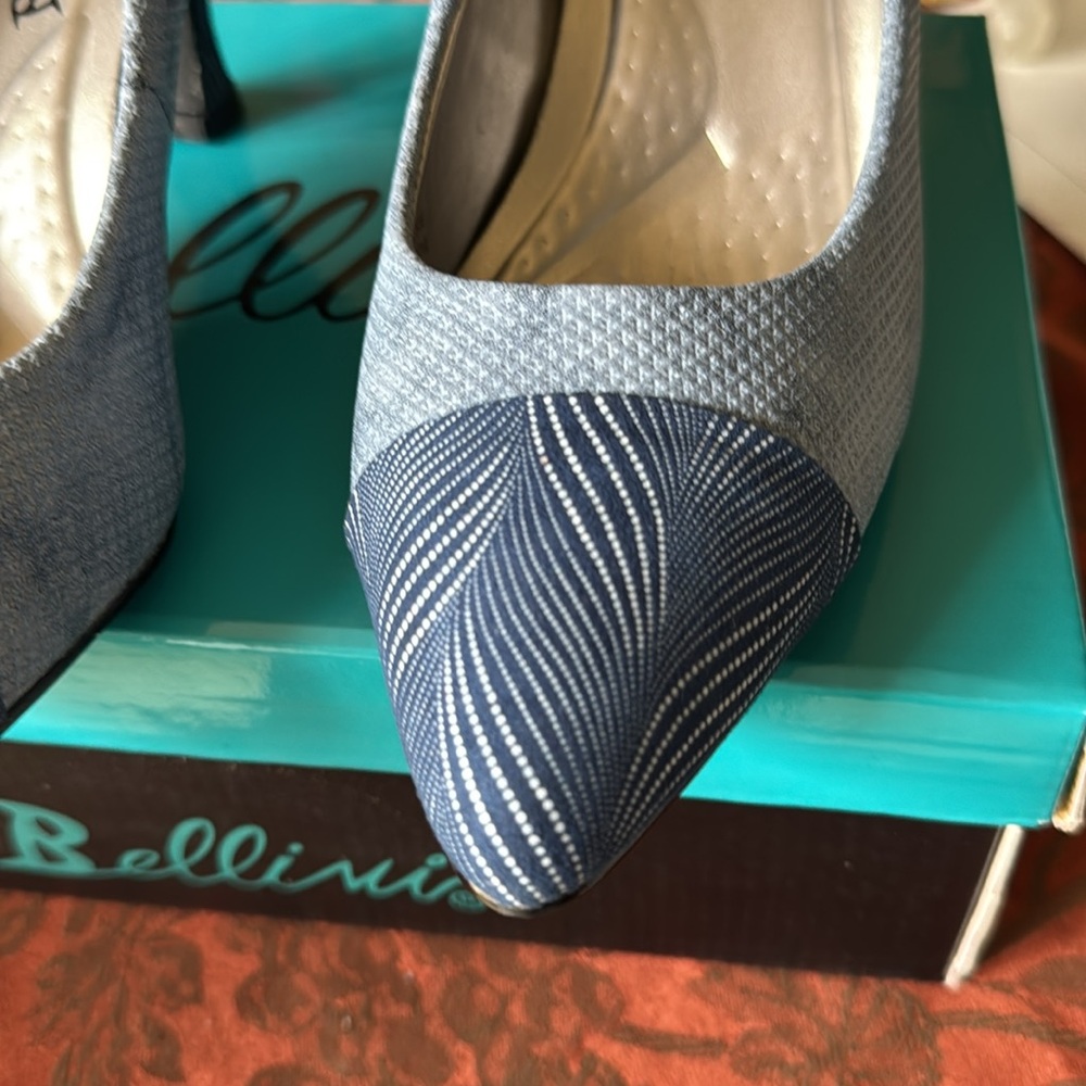 Bellini Blue Women's Shoes Never Worn Size6.5 - Picture 8 of 11